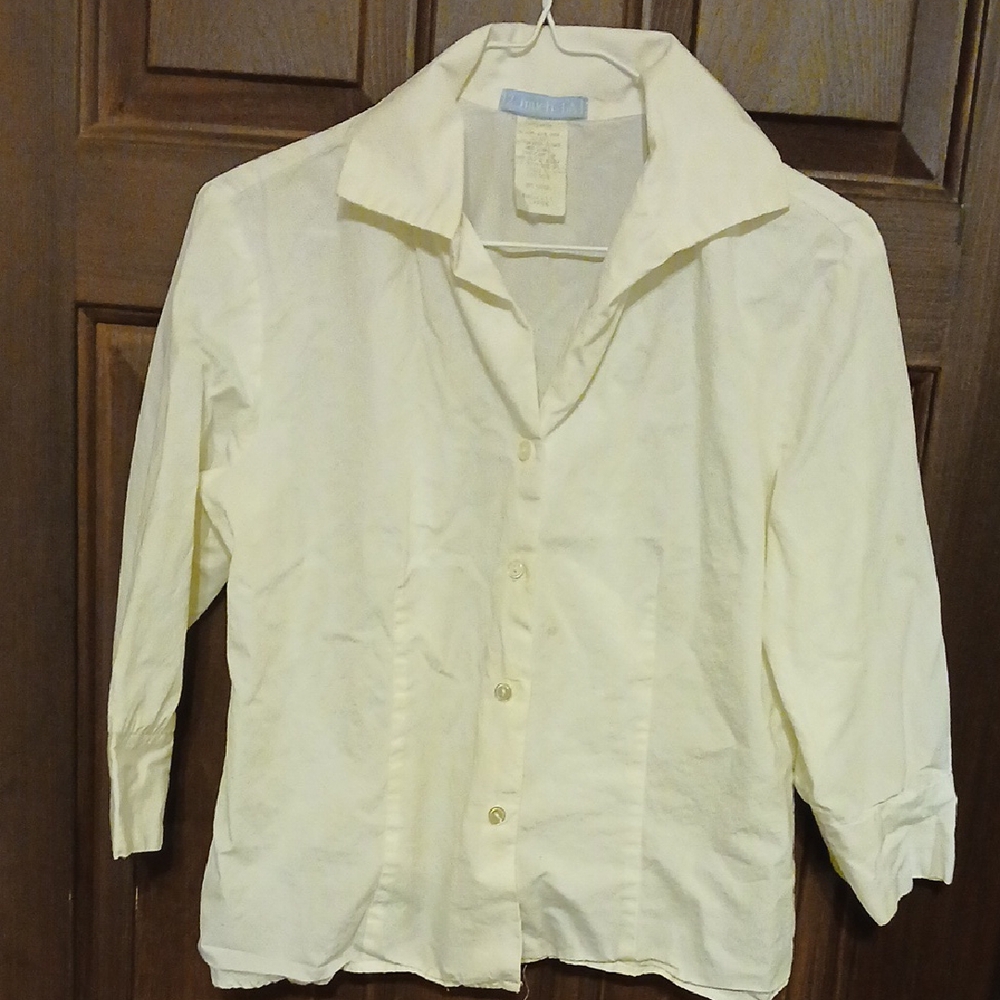 White Button-Up Shirt